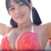 花咲楓香 濡れたチビＴを脱いでハリの有る巨乳を露出