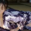 白濱美兎 はだけた浴衣でチラリなマシュマロバストと白い太もも